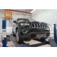 Накладка решётки переднего бампера 16 мм Турция для Jeep Grand Cherokee 2010-2021