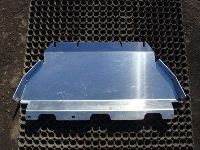 Защита радиатора ТСС алюминий 4 мм для Jeep Grand Cherokee 2013-2021