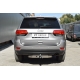 Фаркоп с нержавеющей накладкой для Jeep Grand Cherokee IV WK2 2014-2021 съемное крепление шара под американский квадрат
