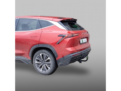 Фаркоп для Jetour Dashing 2023-н.в. с условно-съемным креплением шара (на 2 болтах)