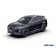 Пороги на автомобиль "Premium-Black" Rival для Jetour X70 Plus 2023-н.в., 180 см, 2 шт., алюминий