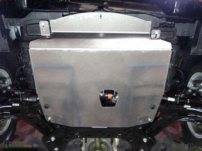 Защита картера ТСС алюминий 4 мм для Kia Picanto 2015-2017