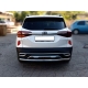 Защита заднего бампера d-60 Технотекдля Kia Seltos 2019 – н.в.