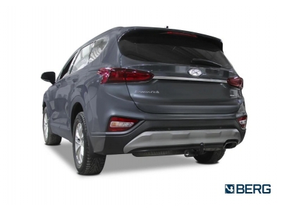 Фаркоп для Hyundai Santa Fe 2012-2020, Kia Sorento (сборка РФ) 2012-2020 крепление шара на двух болтах