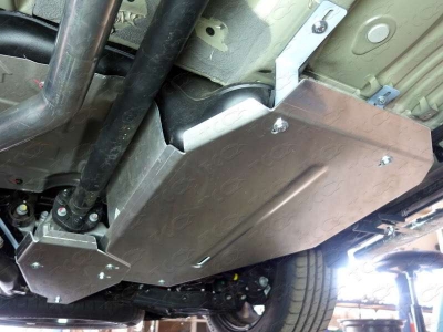Защита дифференциала ТСС алюминий 4 мм для Kia Sorento Prime 2015-2021