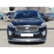 Защита переднего бампера радиусная d-60 Технотек для Kia Sorento Prime 2018 – н.в.