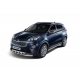 Защита порогов вогнутые d=63 мм (НПС) для Kia Sportage 2016-2022