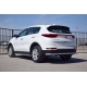 Защита порогов вогнутые d=63 мм (НПС) для Kia Sportage 2016-2022