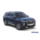 Порог-площадка "Black" F193ALB + комплект крепежа для Hyundai Palisade 2020-н.в., Kia Telluride 2019-н.в.