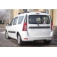 Защита порогов прямая d=51 мм (НПС) для Lada Largus 2012-н.в.