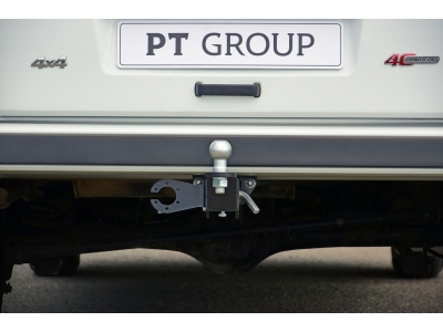 Фаркоп для Lada Niva 4x4 2121, 2131 1995-2006, Lada 4x4 2006-2020, Lada Niva Legend 2021-н.в. съемное крепление шара под американский квадрат