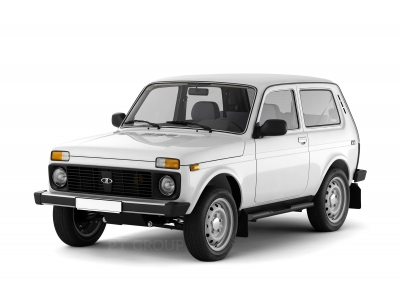 Защита порогов с накладками d=63 мм ШАГРЕНЬ (ППК) для Lada 4x4 2121 1995-2020, Lada Niva Legend 2020-н.в.