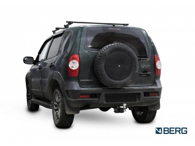 Фаркоп для Lada Niva Travel 2021-н.в., Chevrolet Niva 2002-2020, Lada Niva 2020-2021 съемное крепление шара под американский квадрат