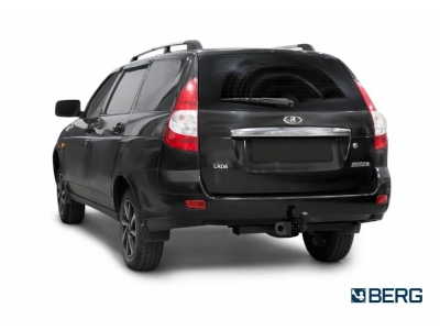 Фаркоп для Lada Priora 2007-2018 крепление шара на двух болтах