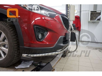 Защита переднего бампера 42 мм Турция для Mazda CX-5 2011-2021
