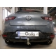 Фаркоп оцинкованный для Mazda 3 хетчбек 2019-н.в. условно-съемное крепление шара