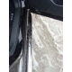 Пороги труба овальная с проступью 75х42 мм ТСС для Mazda CX-5 2011-2015