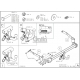 Фаркоп оцинкованный для Mazda CX-60 2022-н.в. быстросъемное крепление шара