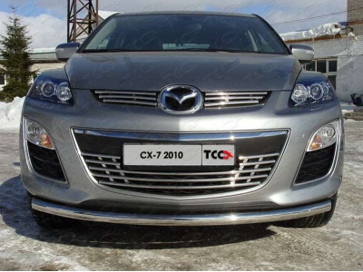Рамка номерного знака Mazda CX-7 (комплект) ТСС для Любые