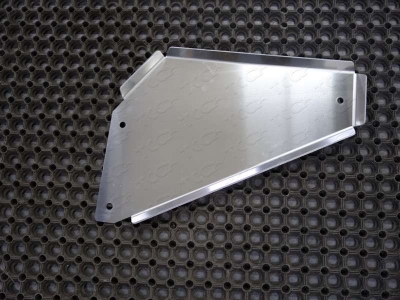 Защита левого бака ТСС алюминий 4 мм для Mazda CX-5 2015-2021