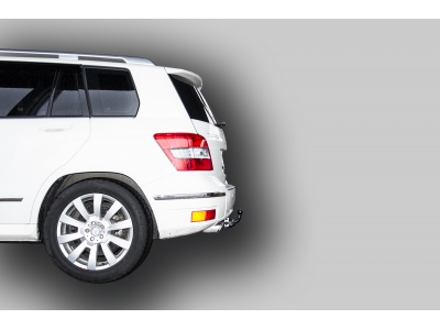 Фаркоп для Mercedes GLK-Class x204 2008-2015 с условно-съемным креплением шара (на 2 болтах)