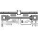 Фаркоп с оцинк. шаром для Mercedes GLS-Class x166 2016-2019, Mercedes GLE-Class w166 2015-2019, Mercedes M-Class w164 2005-2012, w166 2012-2015, Mercedes GL-Class x164 2005-2012, x166 2012-2016 крепление шара на двух болтах