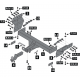 Фаркоп для Mitsubishi L200 2015-2023 съемное крепление шара под американский квадрат