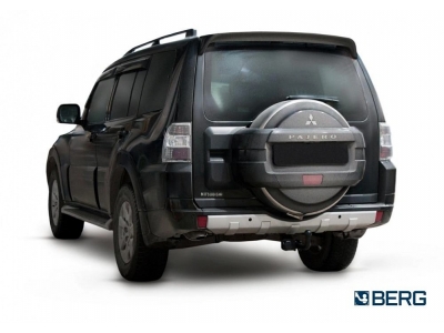 Фаркоп для Mitsubishi Pajero IV 2007-2020, Mitsubishi Pajero III 2000-2007 крепление шара на двух болтах