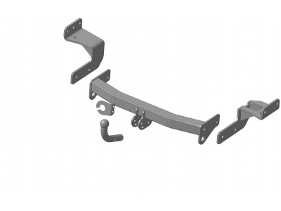 Фаркоп для Mitsubishi Pajero Sport 2008-2016, 2016-2021 крепление шара на двух болтах