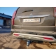 Фаркоп для Mitsubishi Pajero Sport III рестайлинг 2021-н.в. съемное крепление шара под американский квадрат