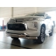 Защита переднего бампера двойная d-76+60 для Mitsubishi Pajero Sport 2021 – н.в.