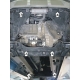 Усиленная защита картера двигателя, КПП (2 мм, сталь) для Mitsubishi Xpander 2017-н.в., Mitsubishi Xpander Cross 2017-н.в.