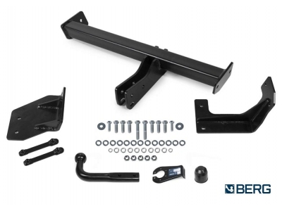 Фаркоп для JAC JS4 2022-н.в., Москвич 3 2022-н.в. крепление шара на двух болтах