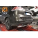 Защита заднего бампера 60 мм Турция для Nissan X-Trail 2015-2018