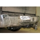 Фаркоп для Nissan NP300 2007-2013 съемное крепление шара под американский квадрат