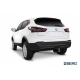 Фаркоп для Nissan Qashqai 2006-2014, 2014-2022 съемное крепление шара под американский квадрат