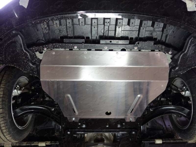 Защита картера ТСС алюминий 4 мм для Nissan Sentra/Tiida 2012-2017