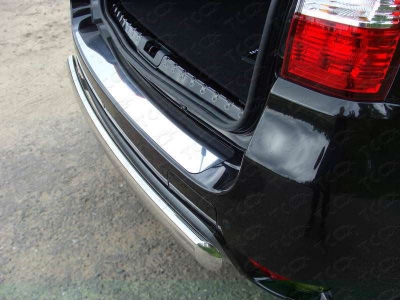 Накладка на задний бампер зеркальный лист для Nissan Terrano № NISTER14-14