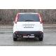 Фаркоп с нержавеющей накладкой для Nissan X-trail T31 2007-2014 съемное крепление шара под американский квадрат