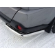Защита заднего бампера уголки 60 мм ТСС для Nissan X-Trail 2011-2015