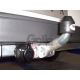 Фаркоп оцинкованный для Nissan Primastar 2002-2014, Opel Vivaro 2002-2014, Renault Trafic 2002-2014 быстросъемное крепление шара