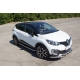 Защита порогов с алюм. площадкой d=51 мм (НПС) для Renault Kaptur 2016-2022