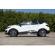 Защита порогов прямая d=63 мм (НПС) для Renault Kaptur 2016-2022