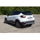Защита порогов прямая d=63 мм (НПС) для Renault Kaptur 2016-2022