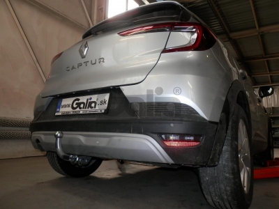 Фаркоп оцинкованный для Renault Captur (Европейская версия, не Kaptur) 2019-н.в. условно-съемное крепление шара