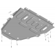 Защита картера двигателя, КПП (1,5 мм, сталь) для Renault Megane III 2008-2013, Renault Megane III 2013-2016, Renault Scenic III 2009-2016, Renault Grand Scenic III 2009-2017, Renault Fluence 2010-2012, 2012-2018
