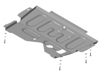 Защита картера двигателя, КПП для Renault Sandero Stepway 2009-2022 Renault Sandero 2008-2022 Renault Logan 2004-2016, Renault Logan 2014-2022, Nissan Almera 2012-2018, Lada X-Ray 2016-2022, Lada Largus 2012-н.в., Lada Largus 2024-н.в.