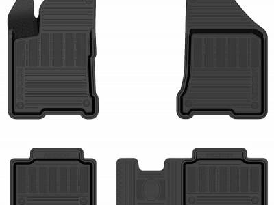 Коврики салона Rezkon Comfort резиновые 4 штуки для Lada Vesta № 1039045100