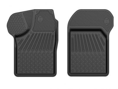 Коврики салона Rezkon Comfort резиновые передние 2 штуки для Datsun mi-DO/on-DO № 1525040100
