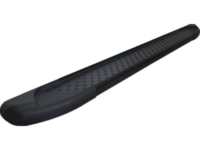 Пороги алюминиевые Sapphire Black для Honda CrossTour 2011-2021